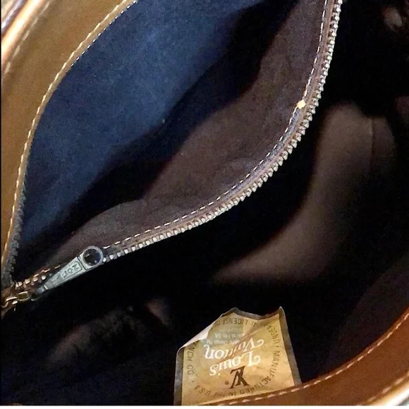 LOUIS VUITTON Rare Vintage C/O The French Bag Co USA Mono Large Bucket Bag EUC - Picture 7 of 13